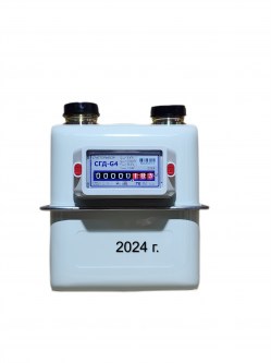 Счетчик газа СГД-G4ТК с термокорректором (вход газа левый, 110мм, резьба 1 1/4") г. Орёл 2024 год выпуска Ногинск